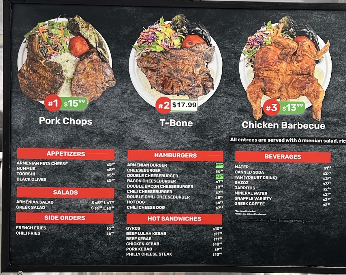 Tasty Burgers Menu - Image 5